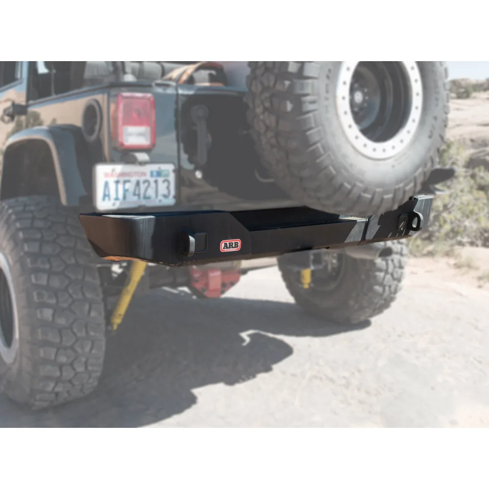 ARB Heckstoßstange für Jeep Wrangler JK, glatt pulverbeschichtet