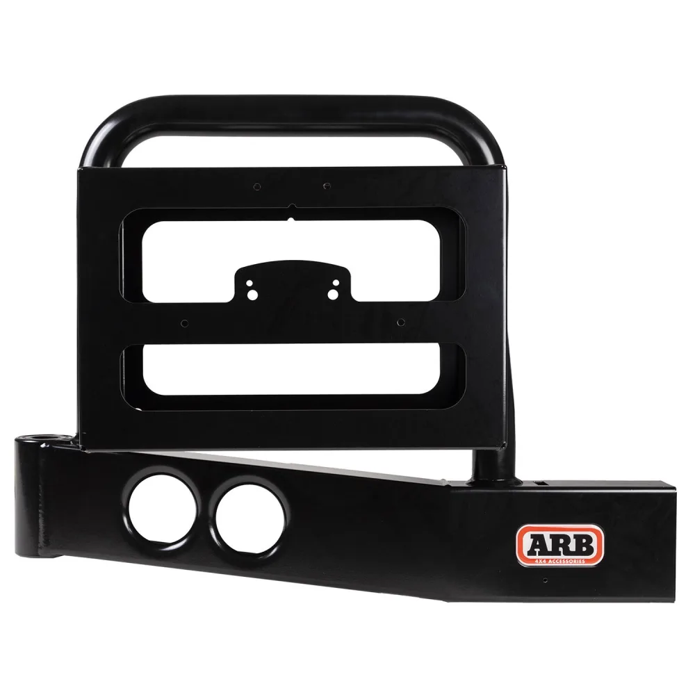 ARB Kanisterhalter links in Schwarz für ARB Heckstoßstange J8