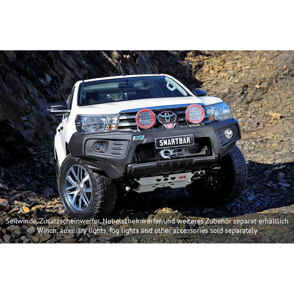 ARB Stealthbar Stoßstange für Toyota Hilux Revo mit Seilwindenaufnahme schwarz