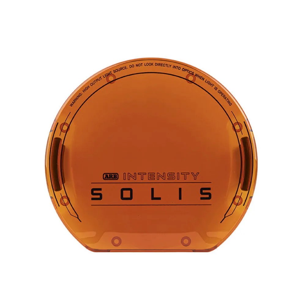 ARB SOLIS Scheinwerferabdeckung für Solis 21 & 21 EU, Amber, 1 Stück