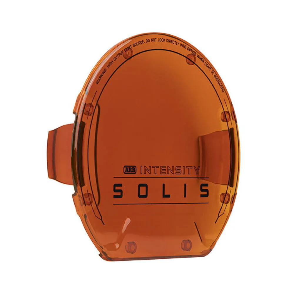 ARB SOLIS Scheinwerferabdeckung für Solis 21 & 21 EU, Amber, 1 Stück
