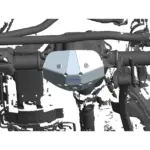 GWTEC Unterfahrschutz Differenzial vorne für Jeep Wrangler JL Rubicon ab 2018
