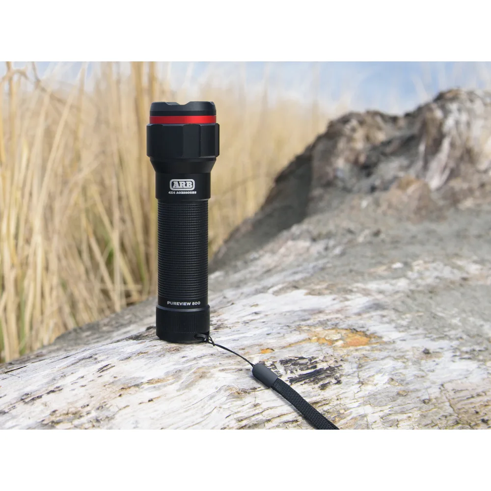 ARB Pureview 800 LED-Taschenlampe, wiederaufladbar, IP55