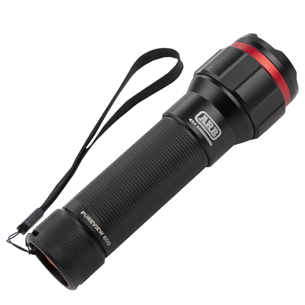 ARB Pureview 800 LED-Taschenlampe, wiederaufladbar, IP55