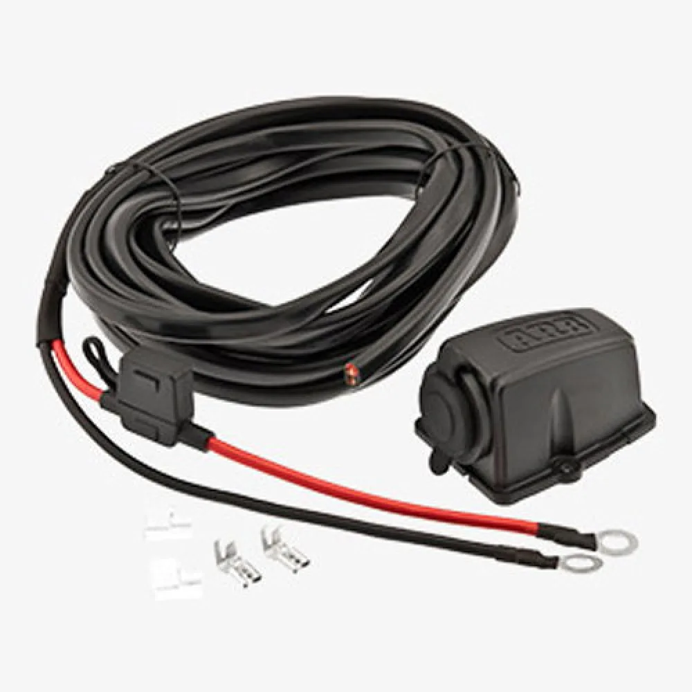 ARB Steckdose 12/24V mit Aufbaugehäuse, 6 m Kabelkit und Sicherung