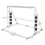 ARB Touring Deluxe Awning Alcove Markisenvorzelt für 2000 mm Markise