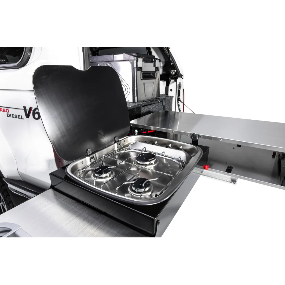 ARB Slide Kitchen 1355mm Schublade inkl. Kocher, Ablage, Schublade & Spülbecken