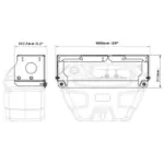 ARB Fixed Bracket feste Halterung für Frontier Wash Station