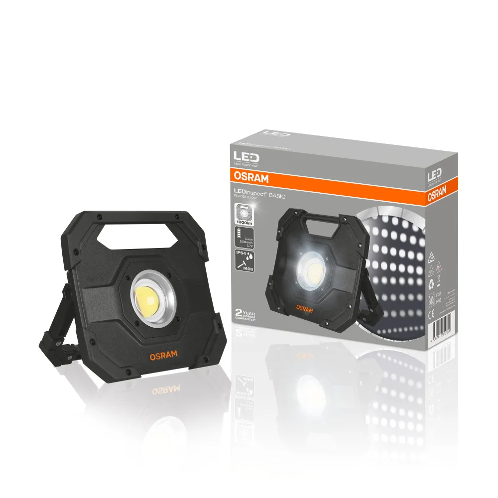 OSRAM LED-Flutstrahler 10 W 1000 lm magnetisch mit Powerbank-Funktion