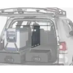 Outback Solutions Laderaumteiler mit Ablage für Toyota Land Cruiser 100