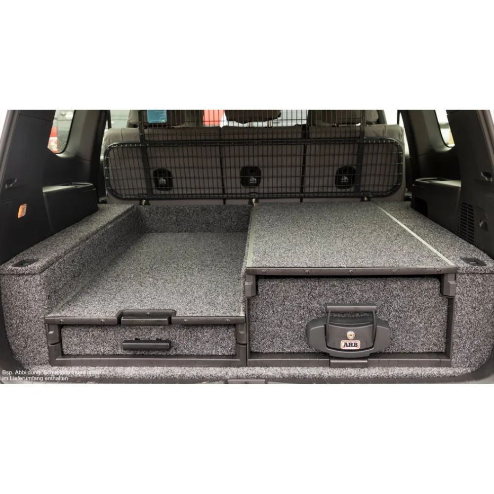 Outback Solutions Seitliche Schubladenabdeckung Toyota Land Cruiser J300, 7-Sitzer