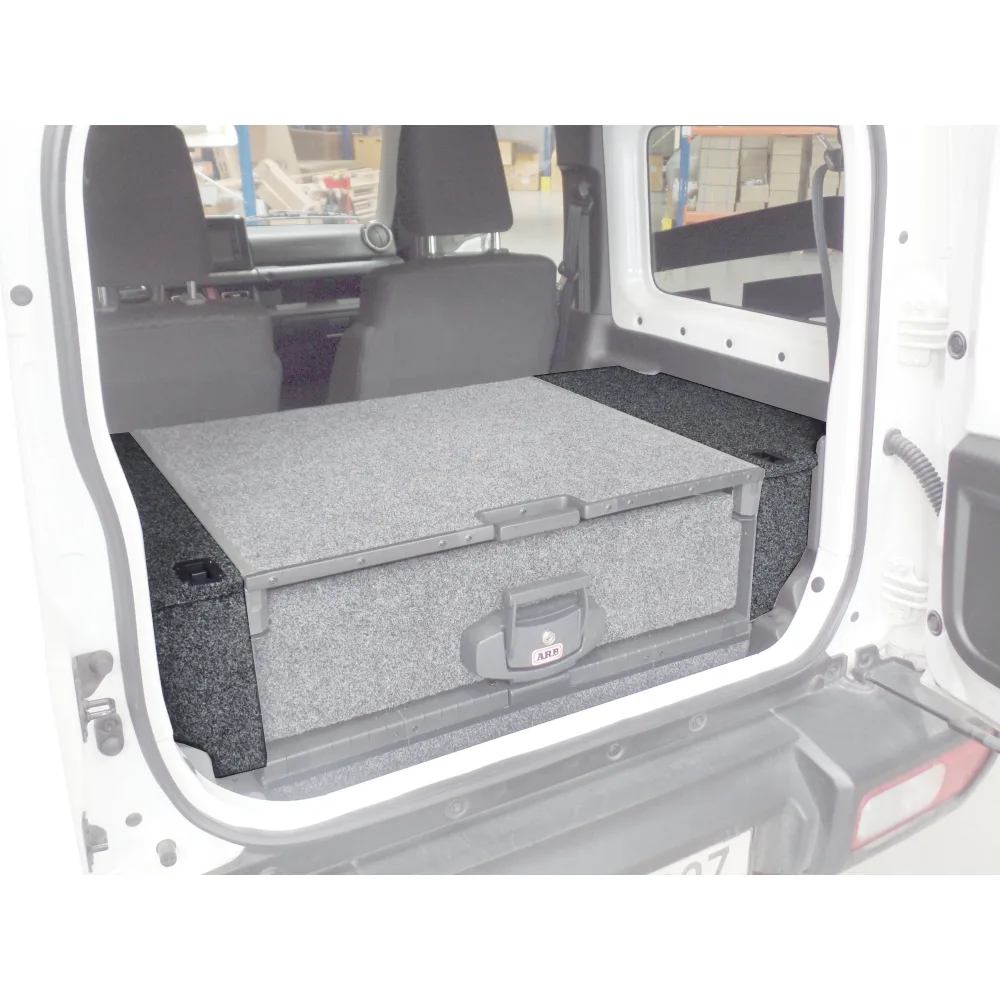 Outback Solutions Seitliche Schubladenabdeckung für Suzuki Jimny ab 2018 inkl. Montagekit
