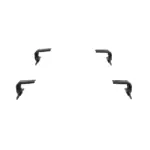 ARB BASE RACK Fußkit Regenrinne GU/76 (4) H1 für 39-1770020