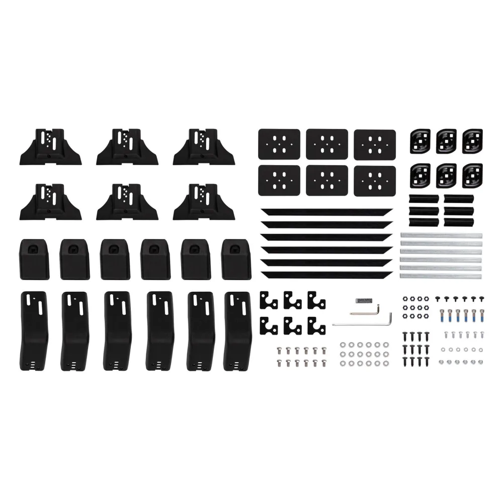 ARB BASE Rack Fußkit Regenrinne H2 (6 Stück) für 39-1770030/40/90/100