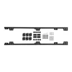ARB BASERACK Fußkit für Classic Hardtop Hilux SR5 A-Deck / SR J-Deck ab 2015, Double Cab