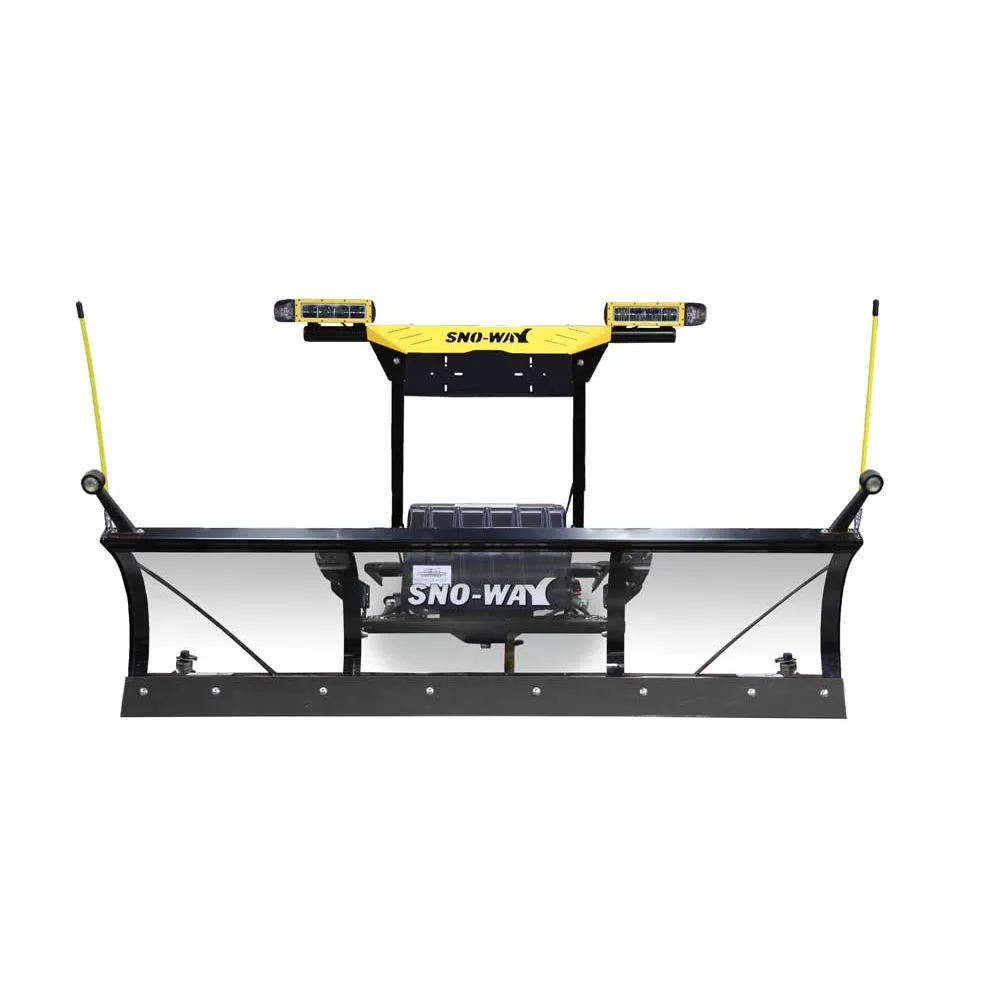 SNO-WAY Schneepflug Serie 22-2, 203 x 55 cm mit Niveauausgleich & E.S.S System