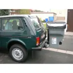 GWTEC Anbausatz für SNO-WAY Streuer an Lada Niva (Taiga)