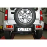 GWTEC Streueraufnahme 100l Streuer für Suzuki Jimny bis 2018
