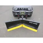Sno-Way V-Pflug 182 cm inkl. Hydraulik & Fernbedienung für Suzuki Jimny FJ / GJ