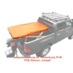 Abdeckung für V-Streuer RVB10, orange