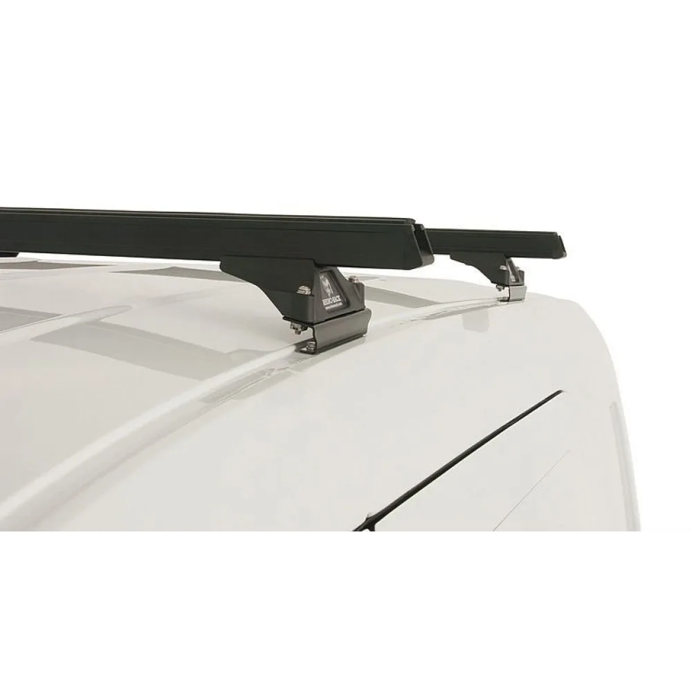 Rhino Rack HD Querträger 1250 mm für Opel Combo, schwarz (2 Stück)