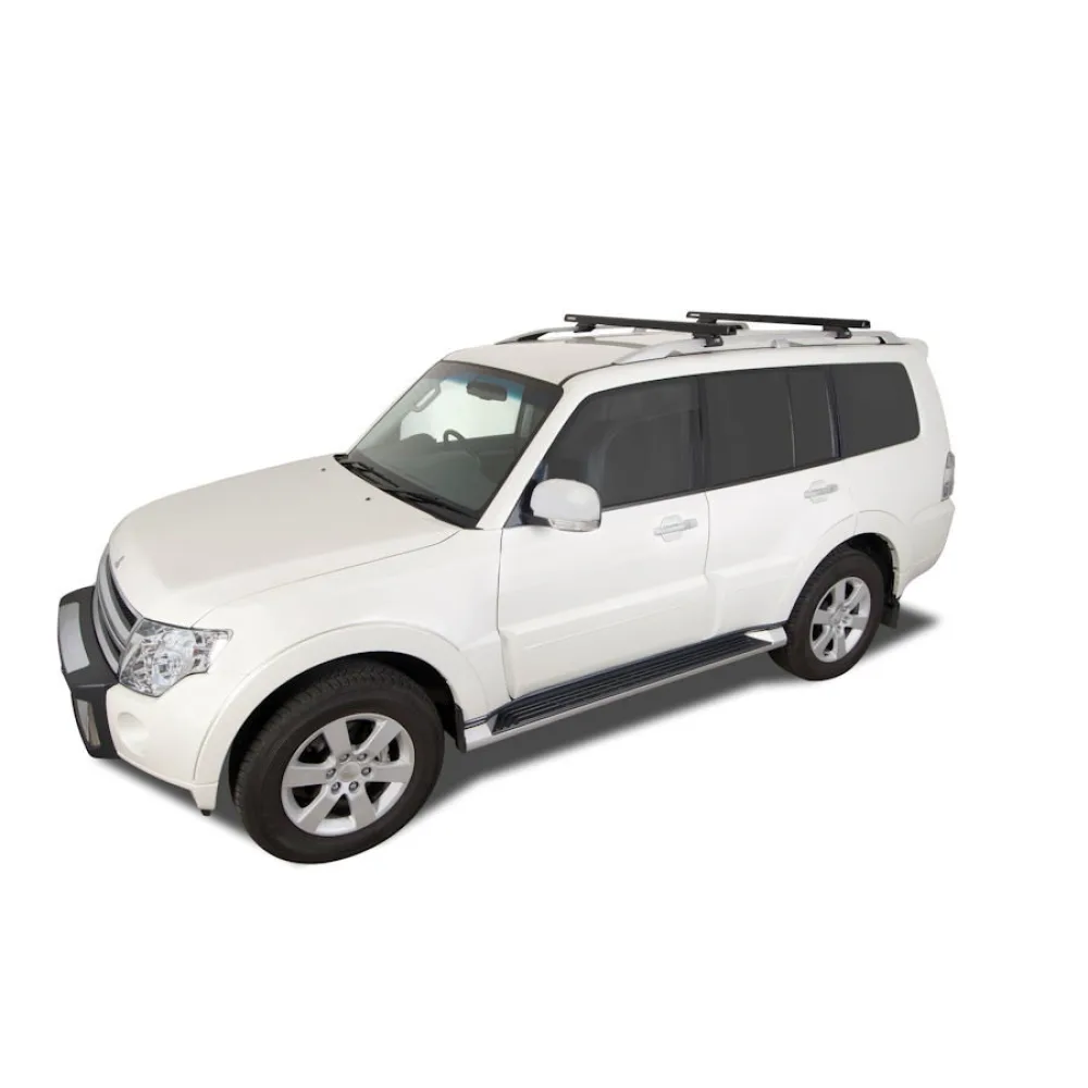Rhino Rack HD Querträger 1375 mm schwarz inkl. Fußkit CXB (2 Stück)