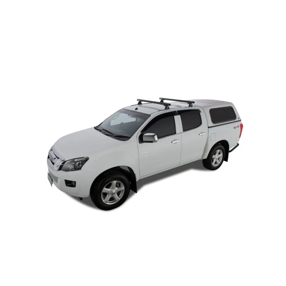Rhino Rack HD Querträger 1250 mm Set für Isuzu DMAX `12–12/2020 Doka