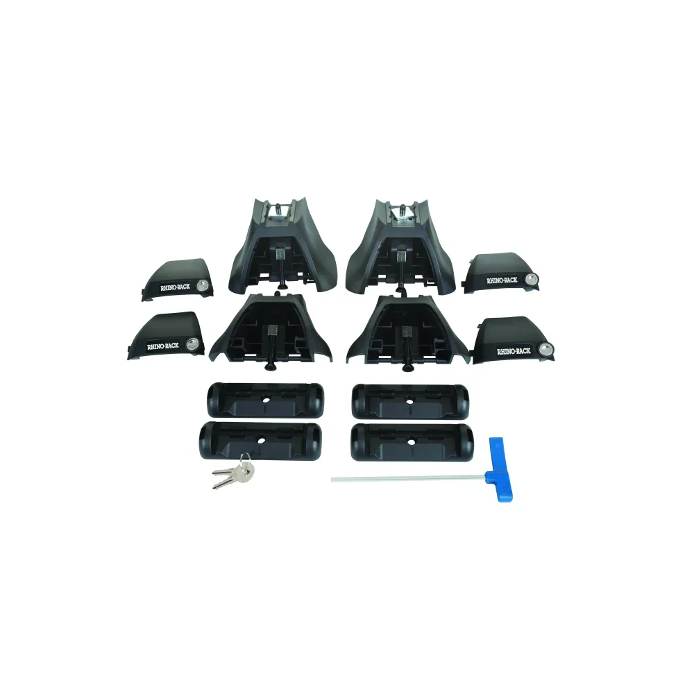 Rhino-Rack Sportz Querträger 1370 mm für Toyota Tacoma '16-'20 Double Cab mit RLKVA Fußkit