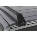 Rhino Rack Sportz Dachträger schwarz für Wrangler JK 2-Türer, Regenrinne