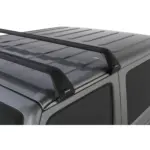 Rhino Rack Sportz Dachträger schwarz für Wrangler JK 2-Türer, Regenrinne
