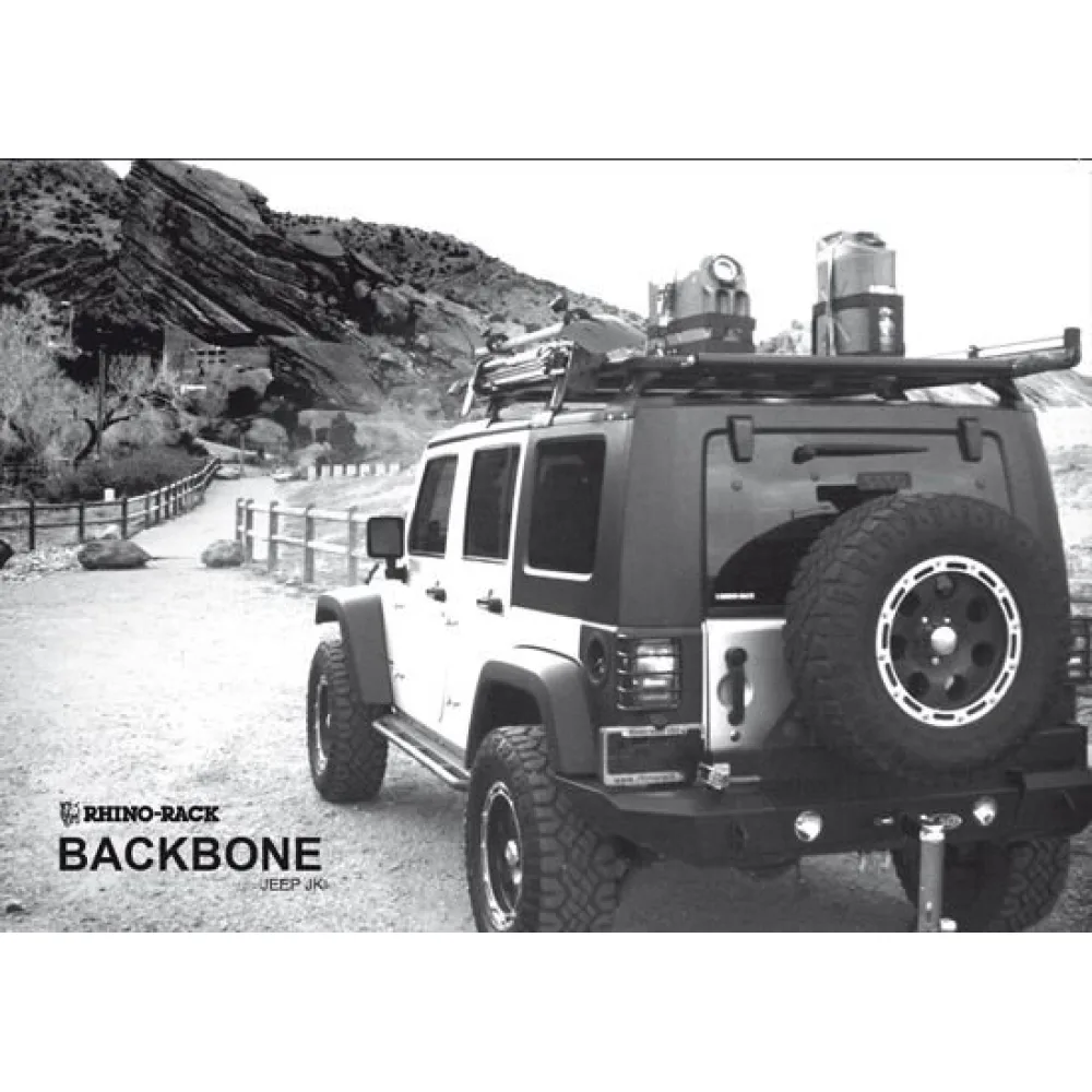 Rhino Rack Backbone Montagekit für Jeep Wrangler JK 4-Türer (07 bis 03/2019 LHD)