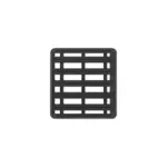 Rhino Rack Pioneer 6 Gepäckplattform Aluminium, 1300 x 1380 mm, schwarz