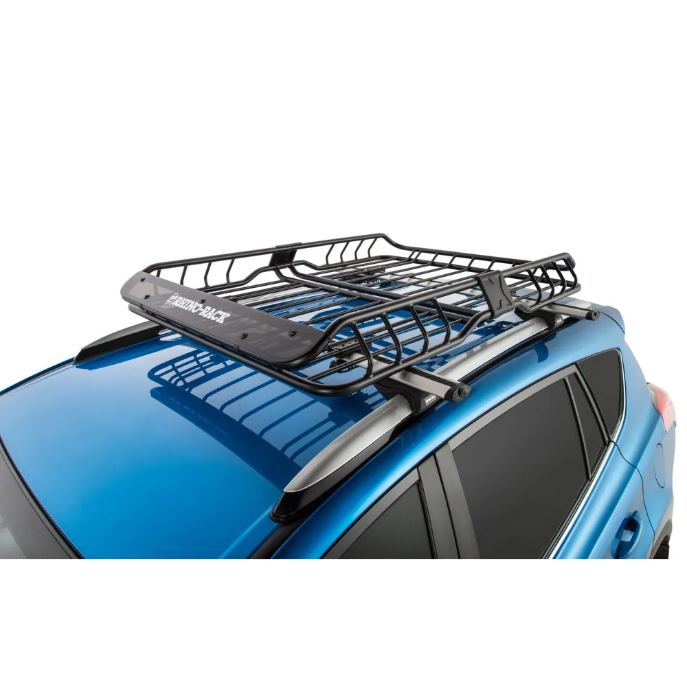 Rhino Rack Xtray Stahl-Gepäckkorb ''L'' mit Gitter, schwarz
