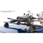 Rhino-Rack Skiträger 573, abschließbar, 325 mm Innenlänge