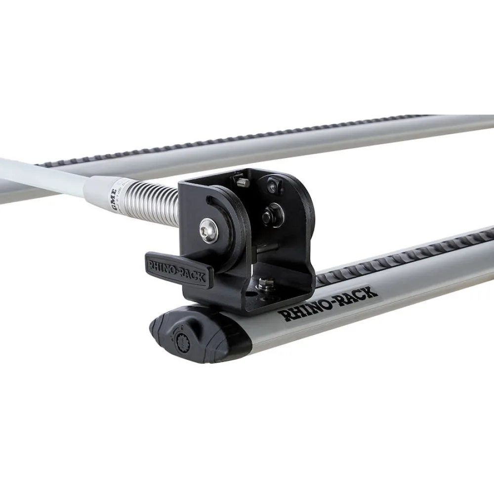 Rhino-Rack Antennenhalter 180° klappbar für Dachgepäckträger & Bullbars