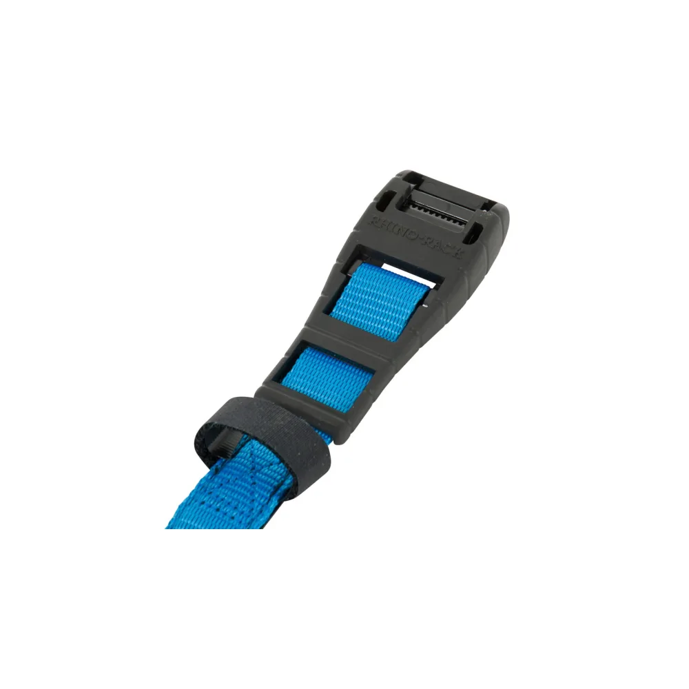 Rhino-Rack Zurrgurte 2er-Set mit Klemmschloss und Gummischutz 3,5 m Blau