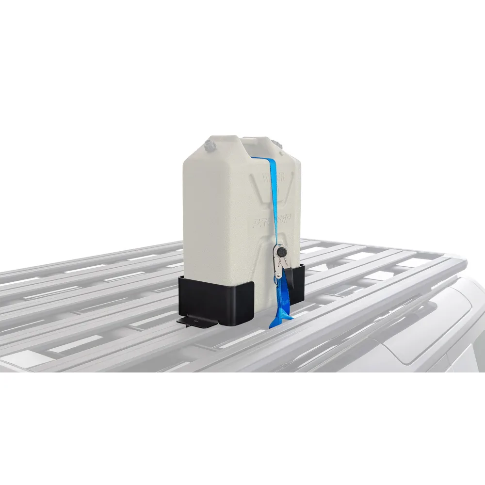 Rhino Rack Single Kanisterhalter mit Zurrgurt und Zwifloc