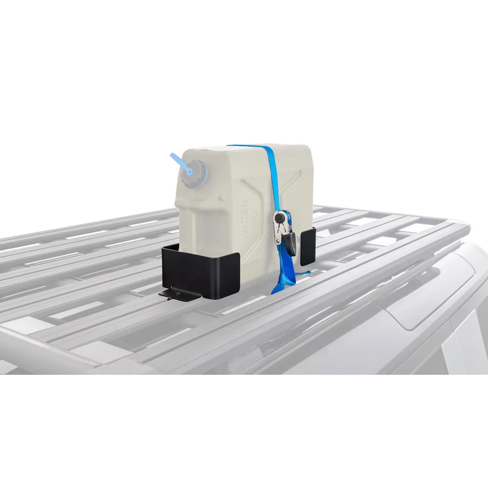 Rhino Rack Single Kanisterhalter mit Zurrgurt und Zwifloc