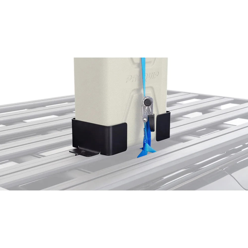 Rhino Rack Single Kanisterhalter mit Zurrgurt und Zwifloc