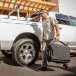 DECKED D-Bag Passformtasche für Schubladen mit Rucksackfunktion Schwarz