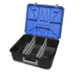 DECKED D-Box Werkzeugbox mit Tragegriff für große Schubladen, blauer Deckel