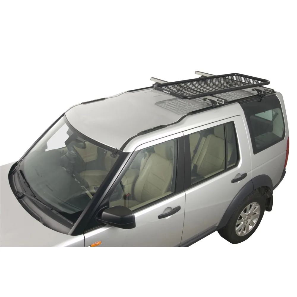 Rhino Rack Stahlgitter-Plattform Half, 1500 x 650 mm, schwarz pulverbeschichtet