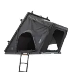 Alu Hartschalen Dachzelt CUMARU XP 135 All Black - Komfort-Hybridmatratze