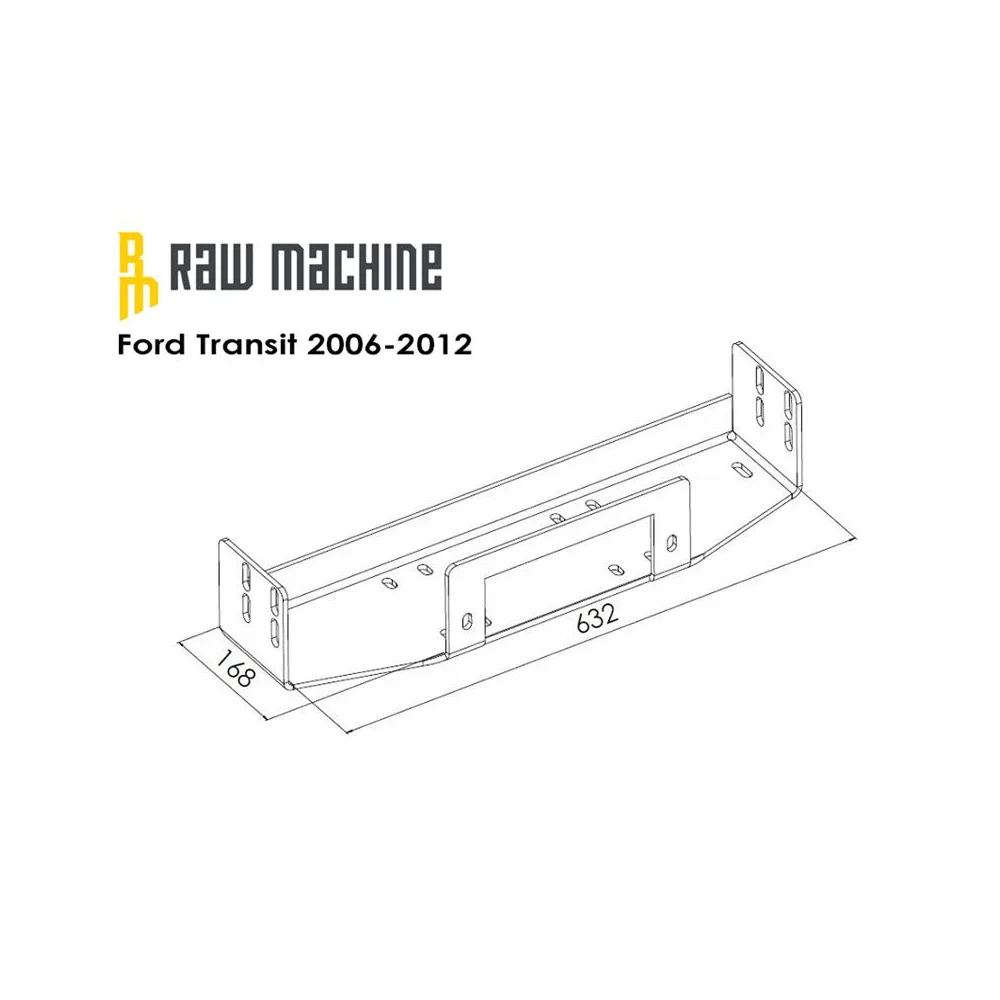 Seilwinden Anbausatz Ford Transit 2006-2012