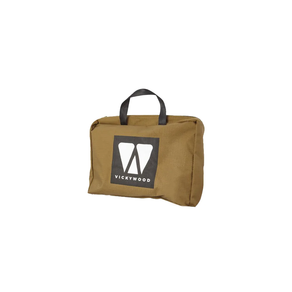 VICKYWOOD Transporttasche goldbraun
