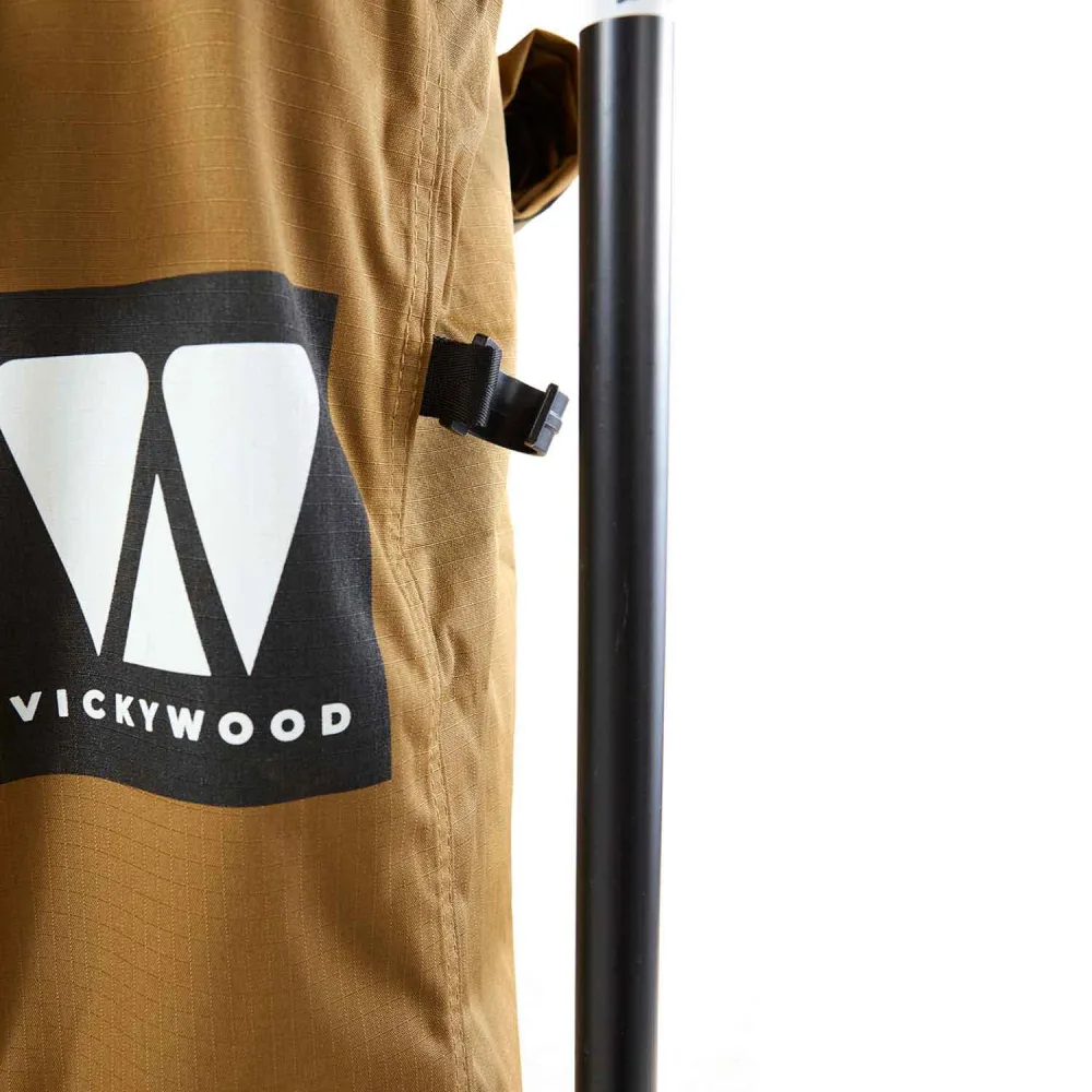 Zeltraum zu Seitenmarkise VICKYWOOD - 200 cm / goldbraun