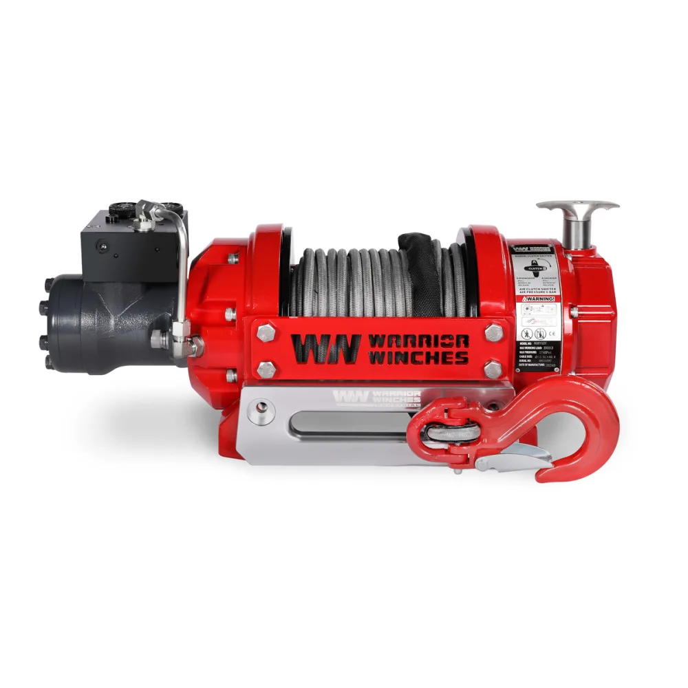 Hydraulik Industrie Seilwinde kurze Trommel 3,6t Kunststoffseil