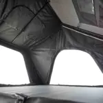 Alu Hartschalen Dachzelt CUMARU XP 135 All Black - Komfort-Hybridmatratze