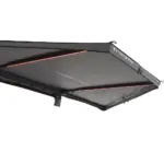 180° Markise LEAF freitragend grau - 200 cm