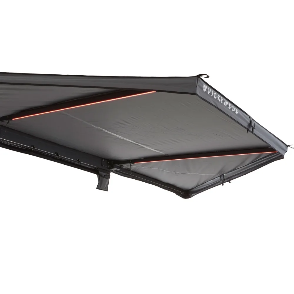 180° Markise LEAF freitragend grau - 200 cm